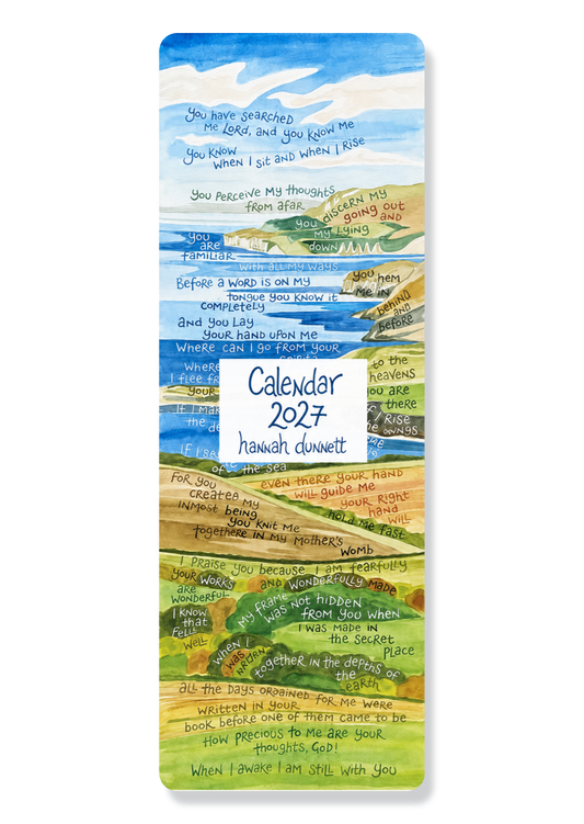 Hannah Dunnett Slim Calendar