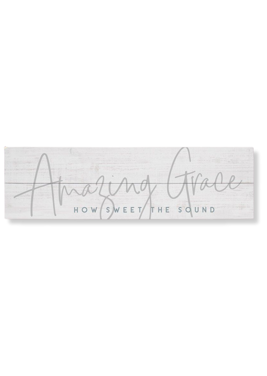Amazing Grace Vintage Pallet Sign