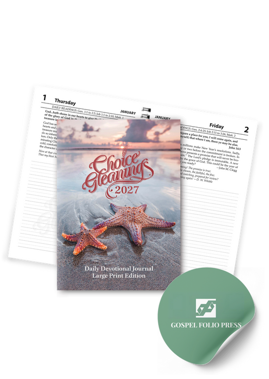 Choice Gleanings Journal 2027
