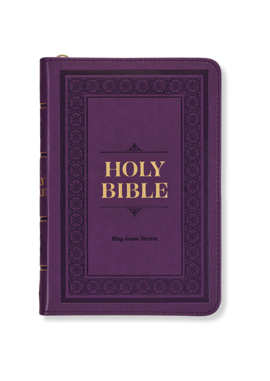 KJV Compact Bible, Imitation Leather (Purple)