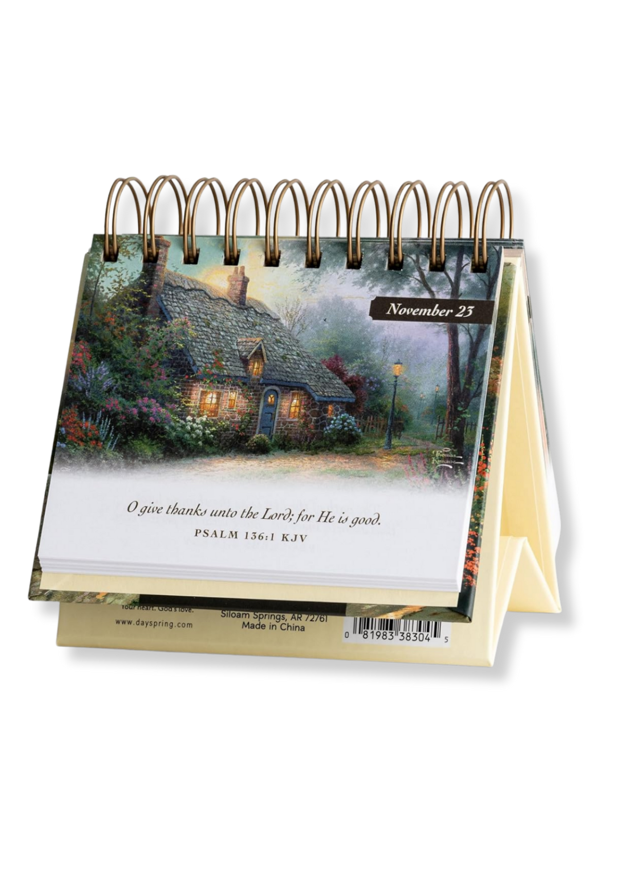 "Thomas Kinkade" Perpetual Calendar DayBrightener