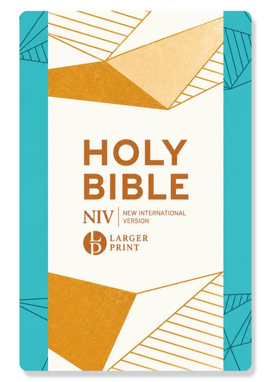 NIV Large Print Personal Bible Gift Edition (Teal)