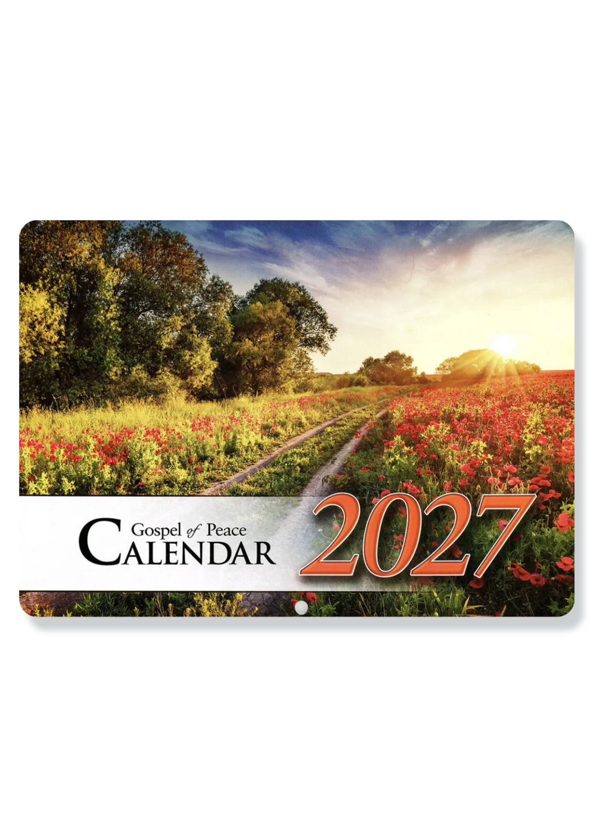 2027 Wall Calendar Gospel of Peace