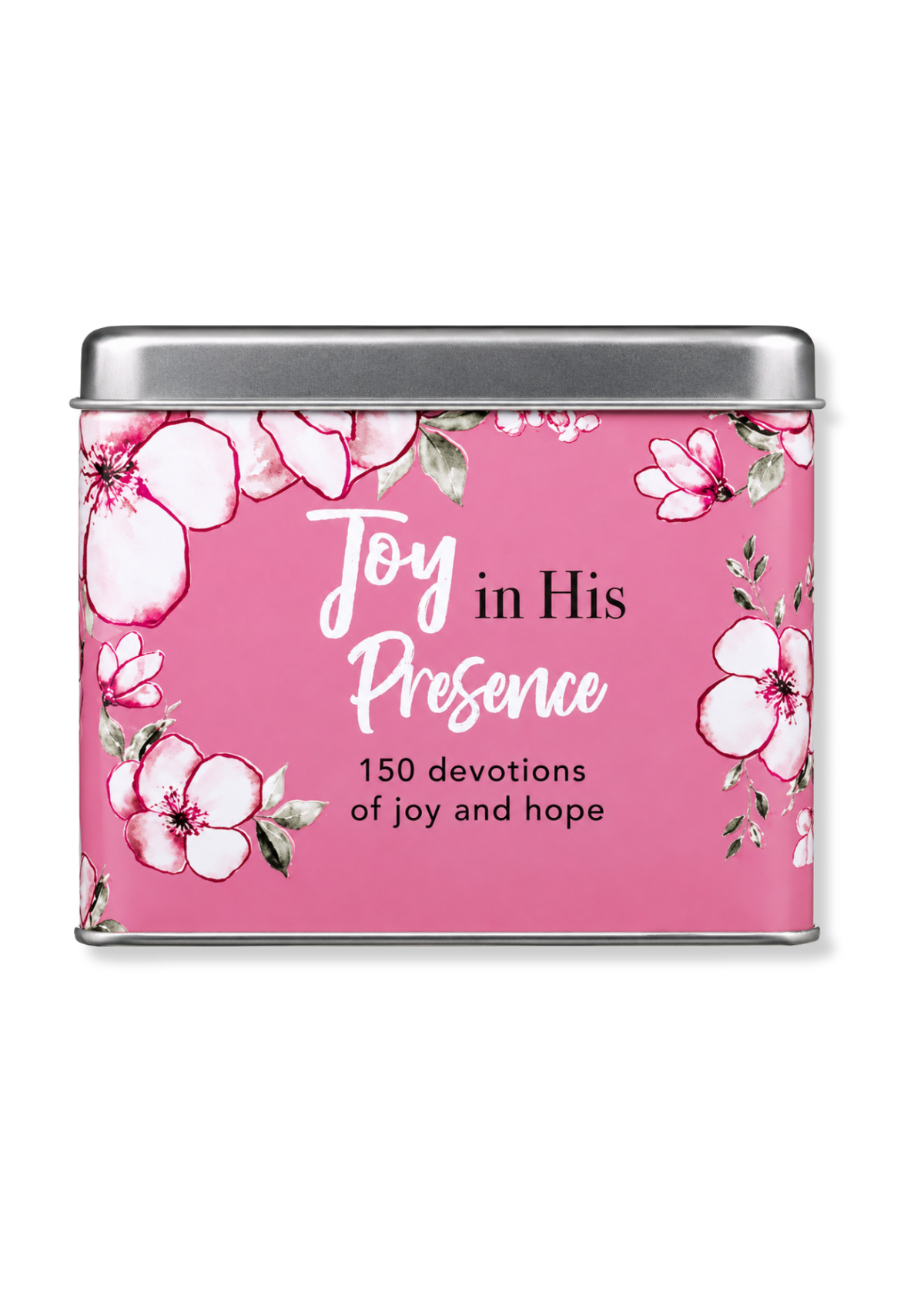 Joy in His Presence Devotional Card Tin