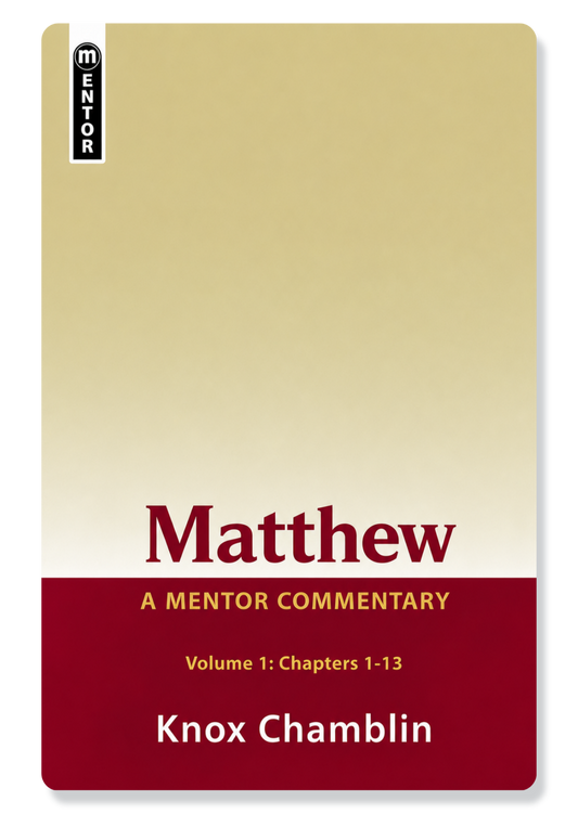 Matthew: Volume 1 (Ch.1-13)