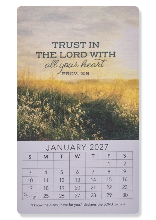 Trust in the LORD Mini Magnetic Planner