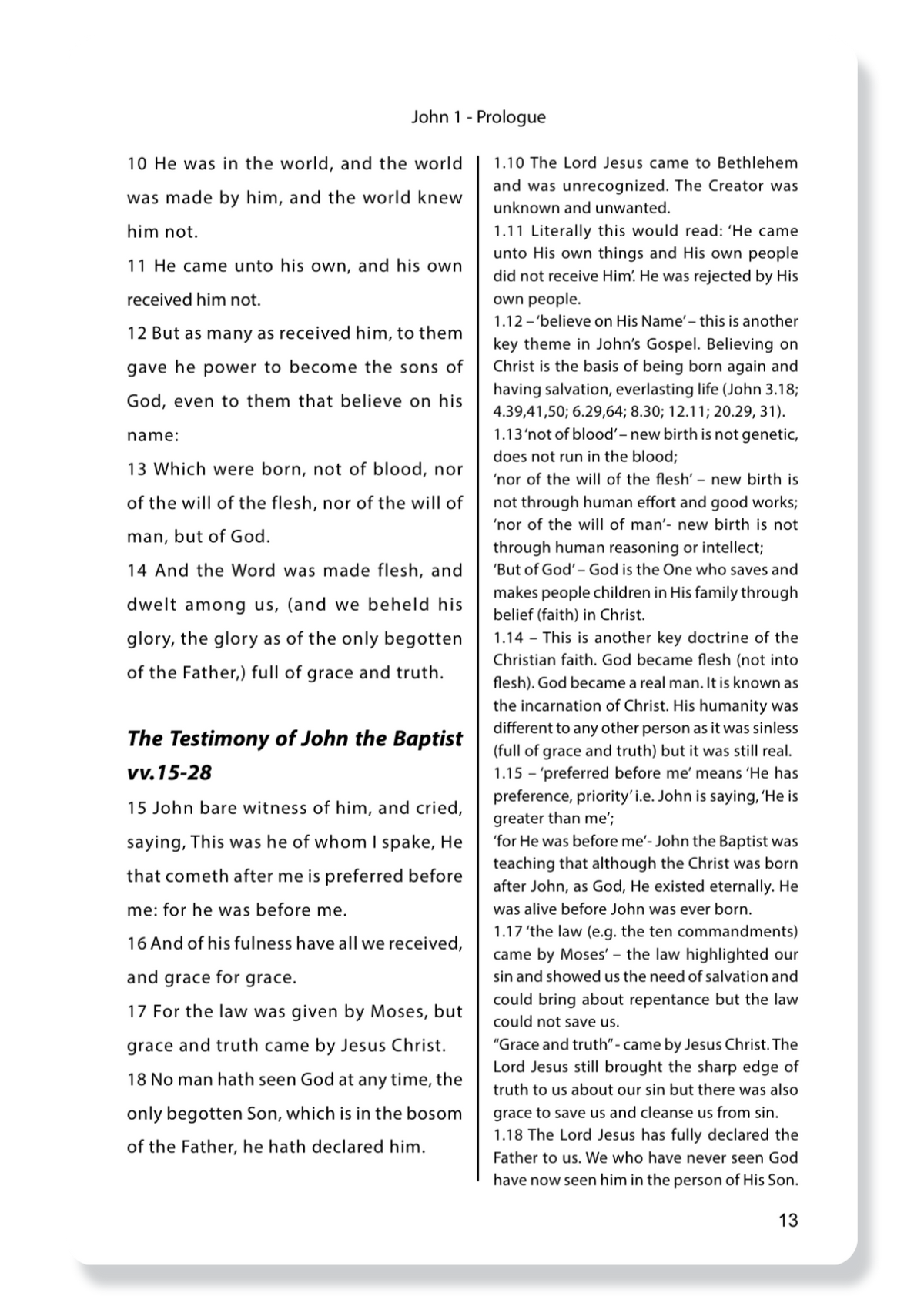 The Gospel of John, with Notes