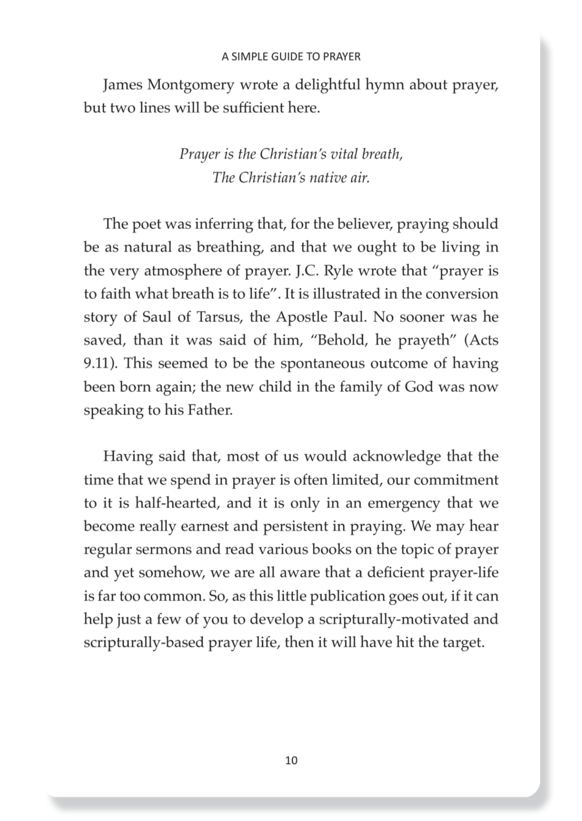 A Simple Guide To Prayer