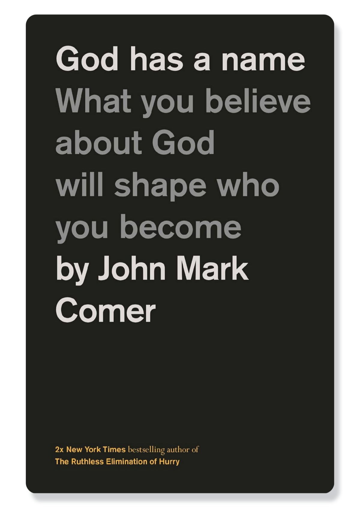God Has a Name