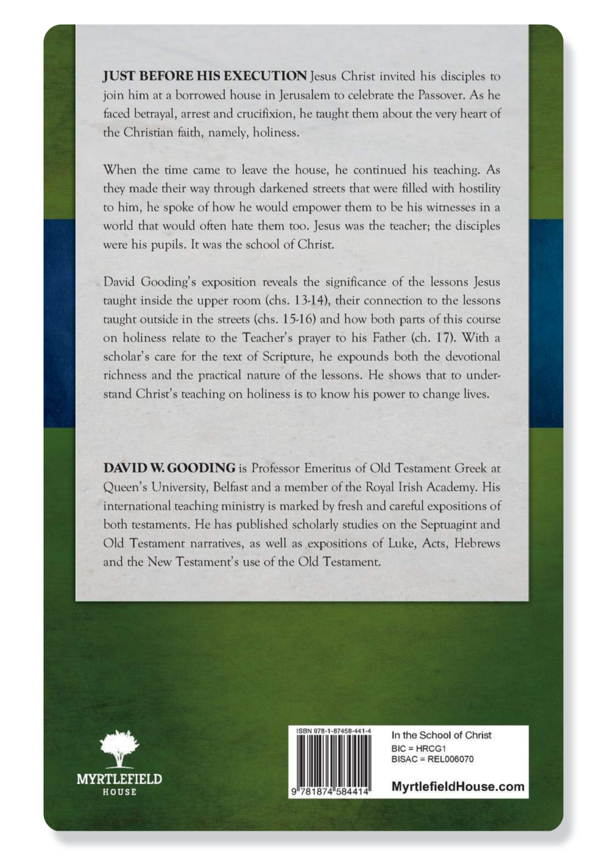 In The School Of Christ (John 13-17)