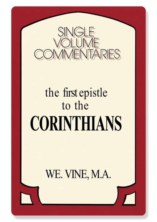 The 1st Epistle To The Corinthians
