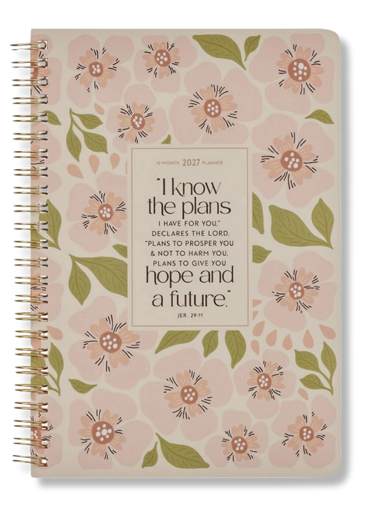 I Know the Plans 2027 Spiral Weekly Planner