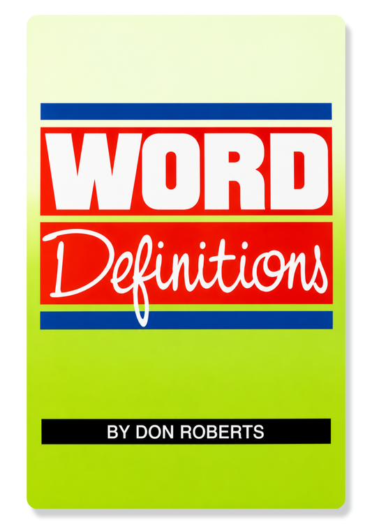 Word Definitions