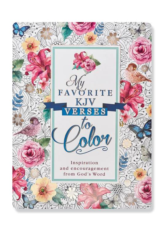 My Favorite KJV Verses Colouring Book