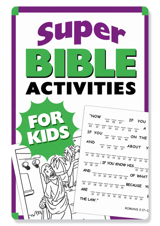 Super Bible Activities For Kids