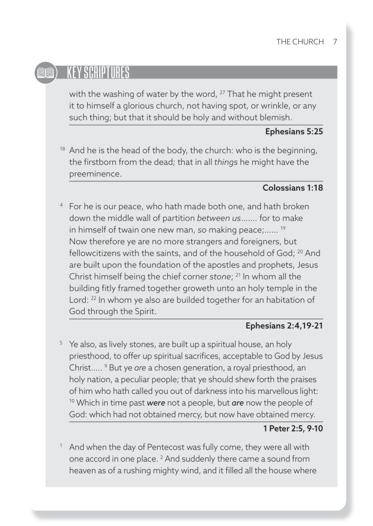 Book 1: The Church