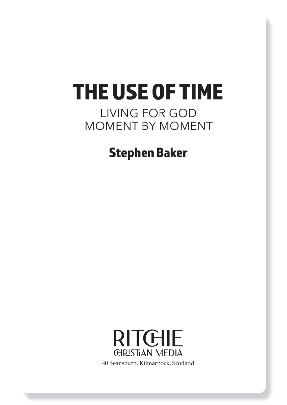 The Use of Time
