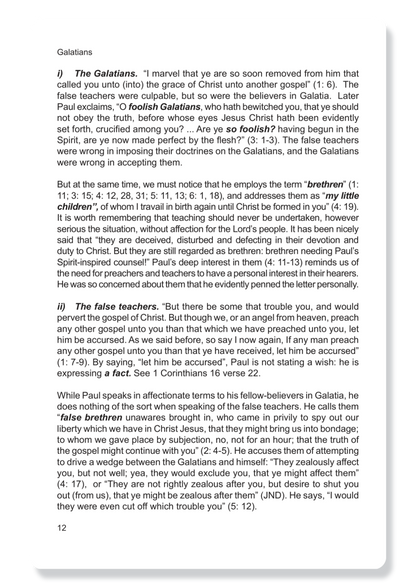 Galatians & Ephesians