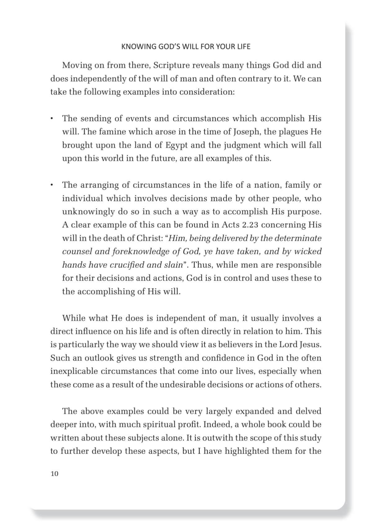 Knowing God's Will for Your Life