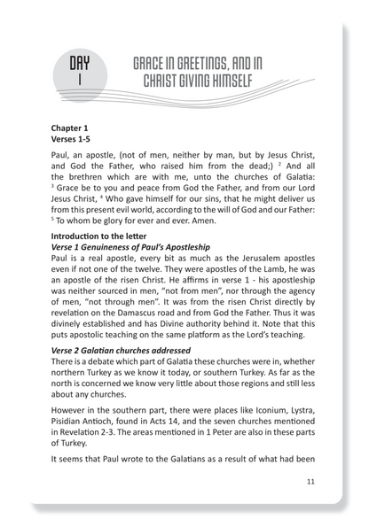 Daily Grace in Galatians
