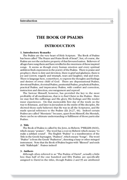 Psalms