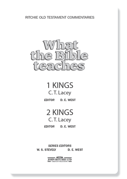 1 Kings & 2 Kings
