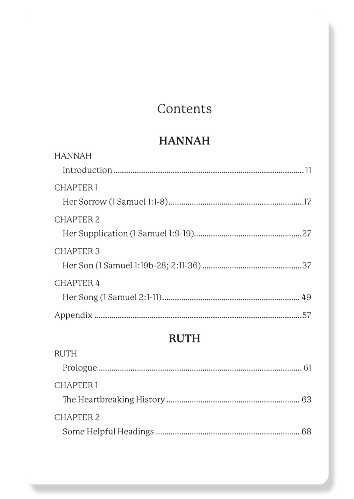 Hannah & Ruth