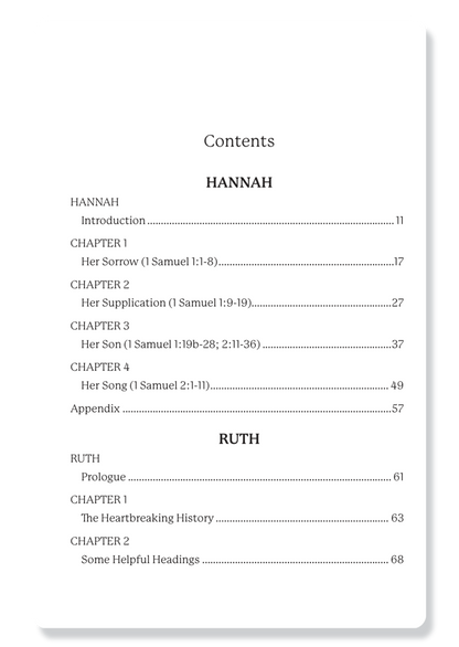 Hannah & Ruth