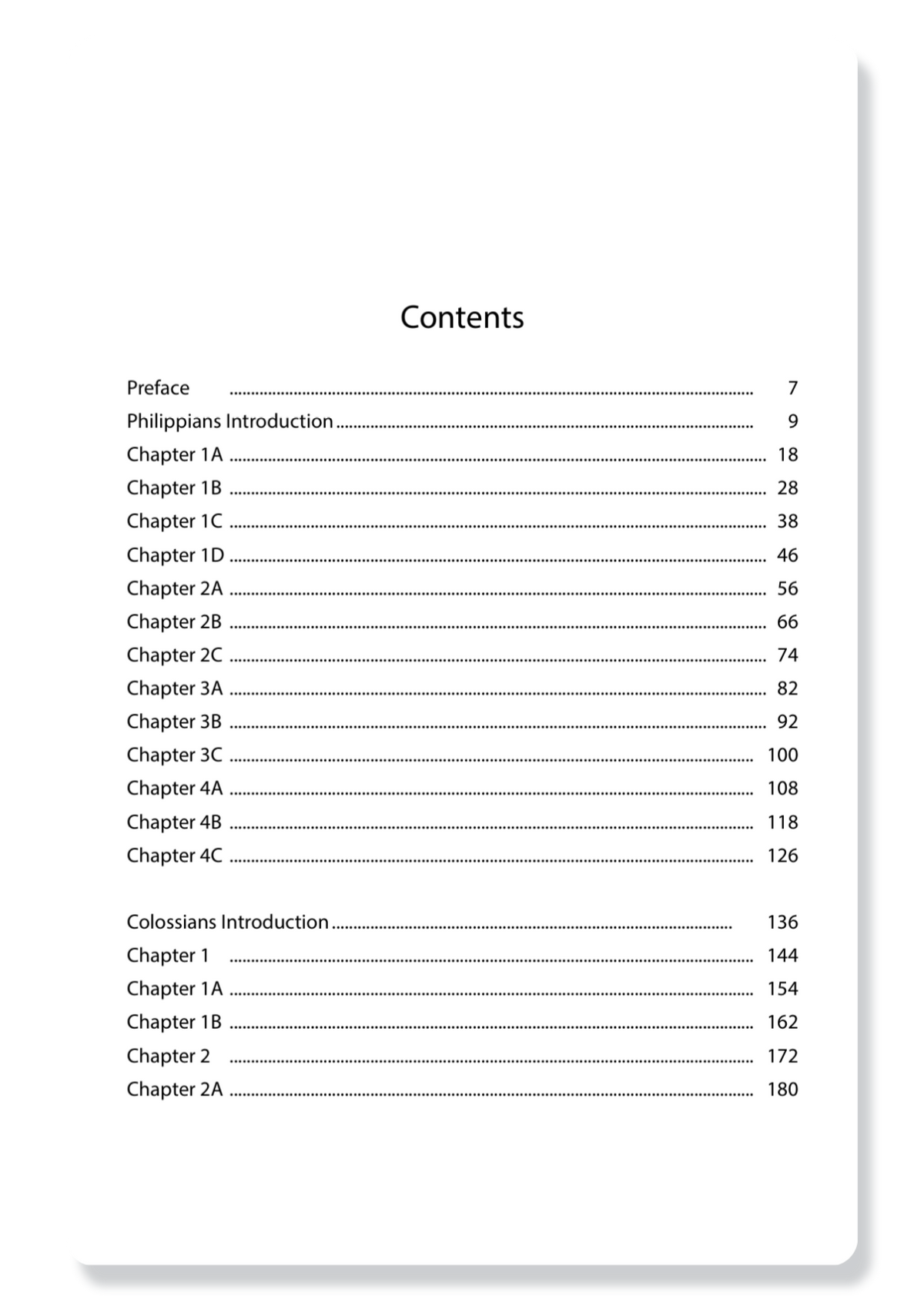 Philippians, Colossians, 1 Thessalonians & 2 Thessalonians