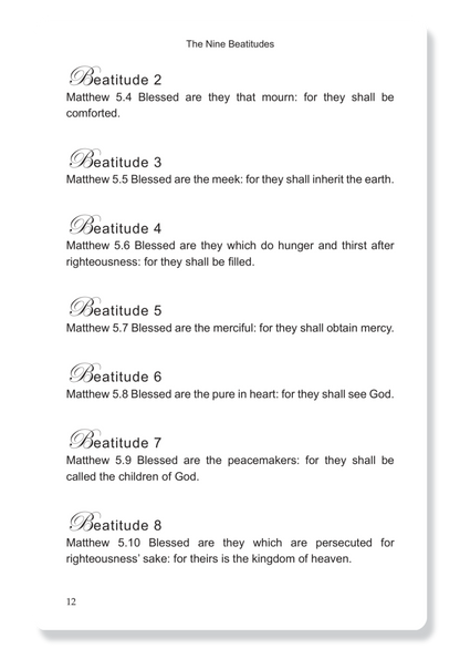 9 Beatitudes