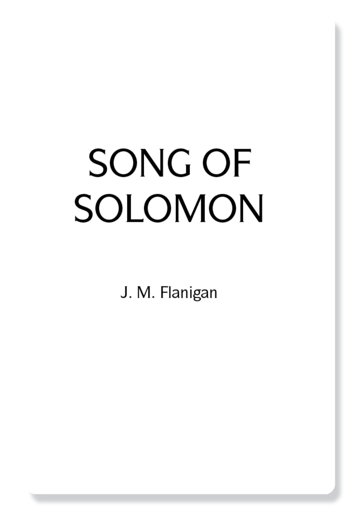 Song of Solomon & Isaiah
