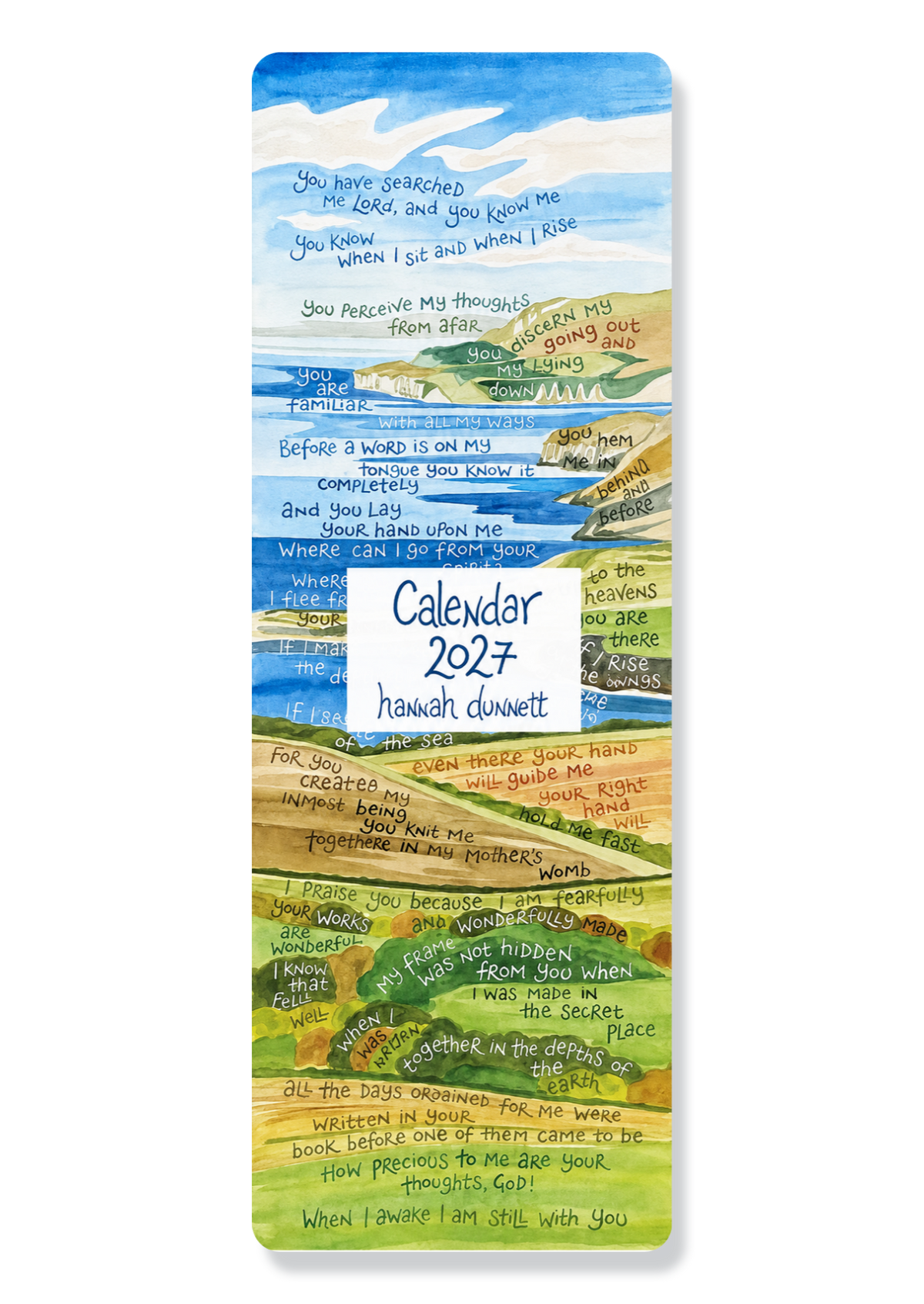Hannah Dunnett Slim Calendar