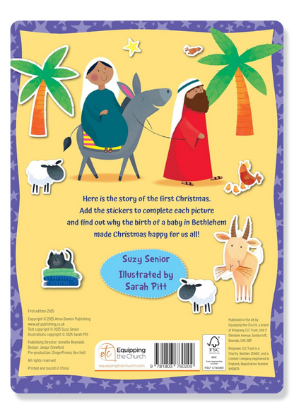 My First Christmas Sticker Book