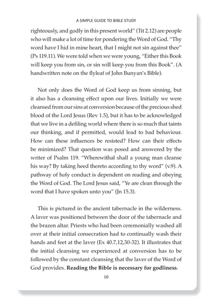 A Simple Guide To Bible Study