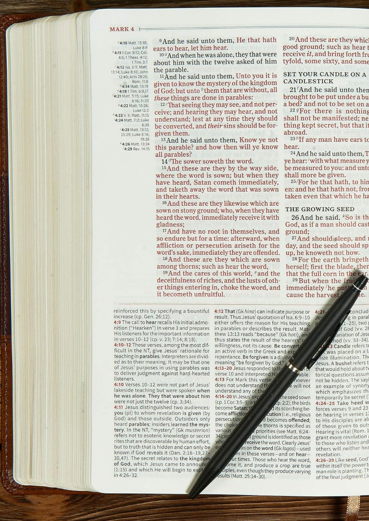 Holman KJV Study Bible, Full Colour Leather (Brown)