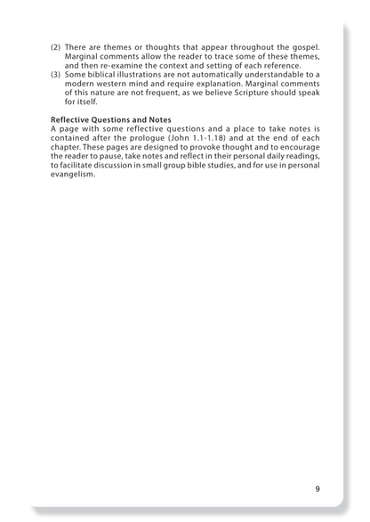 The Gospel of John, with Notes