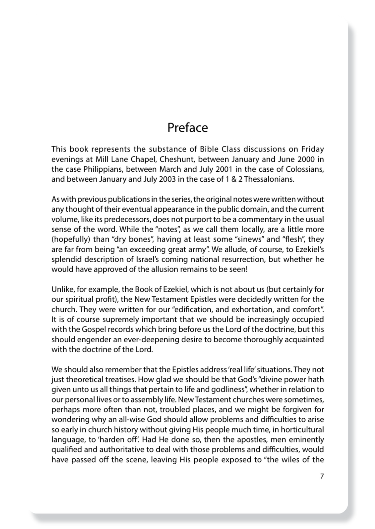 Philippians, Colossians, 1 Thessalonians & 2 Thessalonians