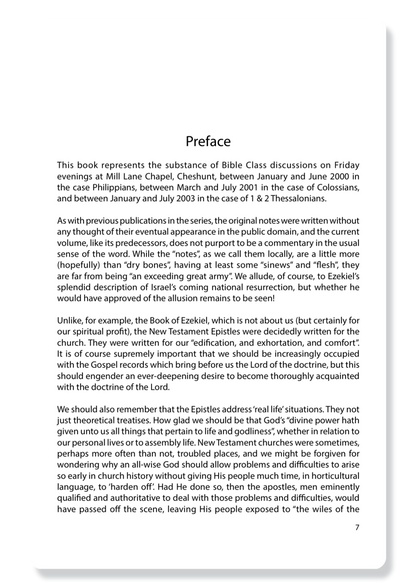 Philippians, Colossians, 1 Thessalonians & 2 Thessalonians