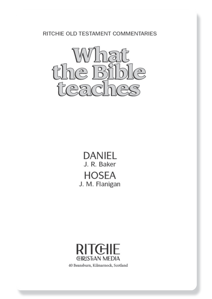 Daniel & Hosea