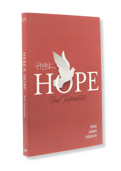 KJV Here's Hope New Testament (Pink)