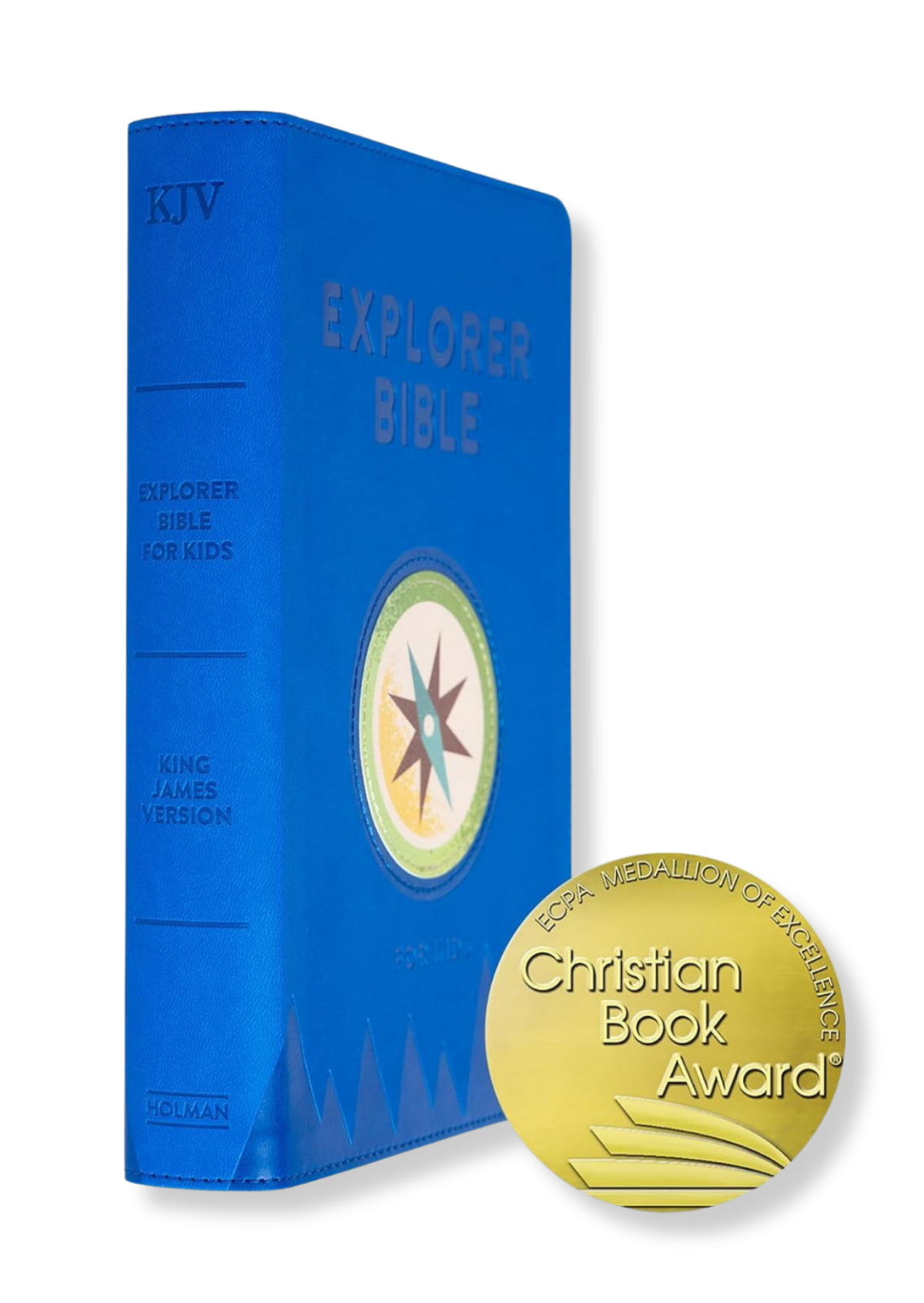 KJV Explorer Bible for Kids (Blue)