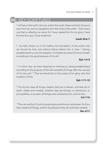Book 6: The Doctrine of Man