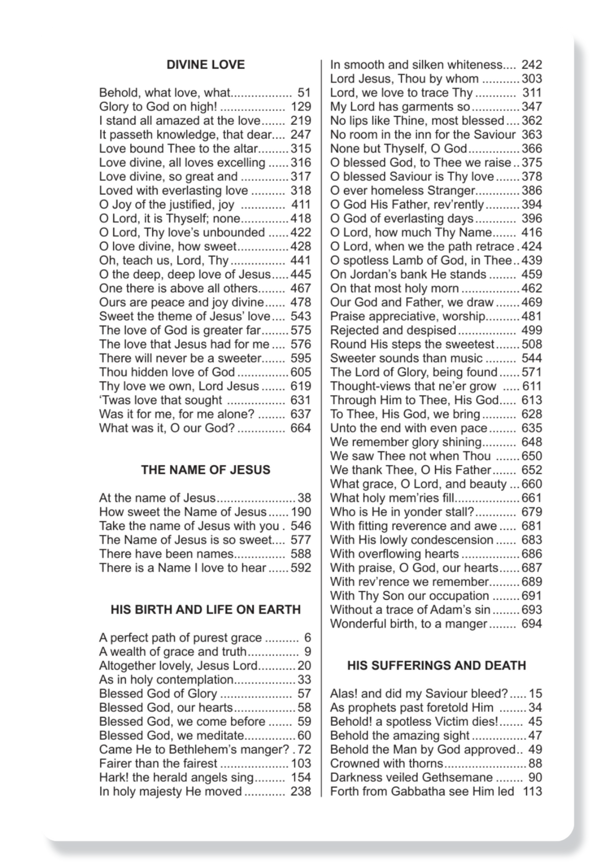 New Believer's Hymn Book