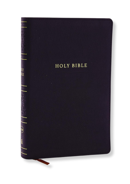NKJV Personal Size Large Print Reference Bible (Black)