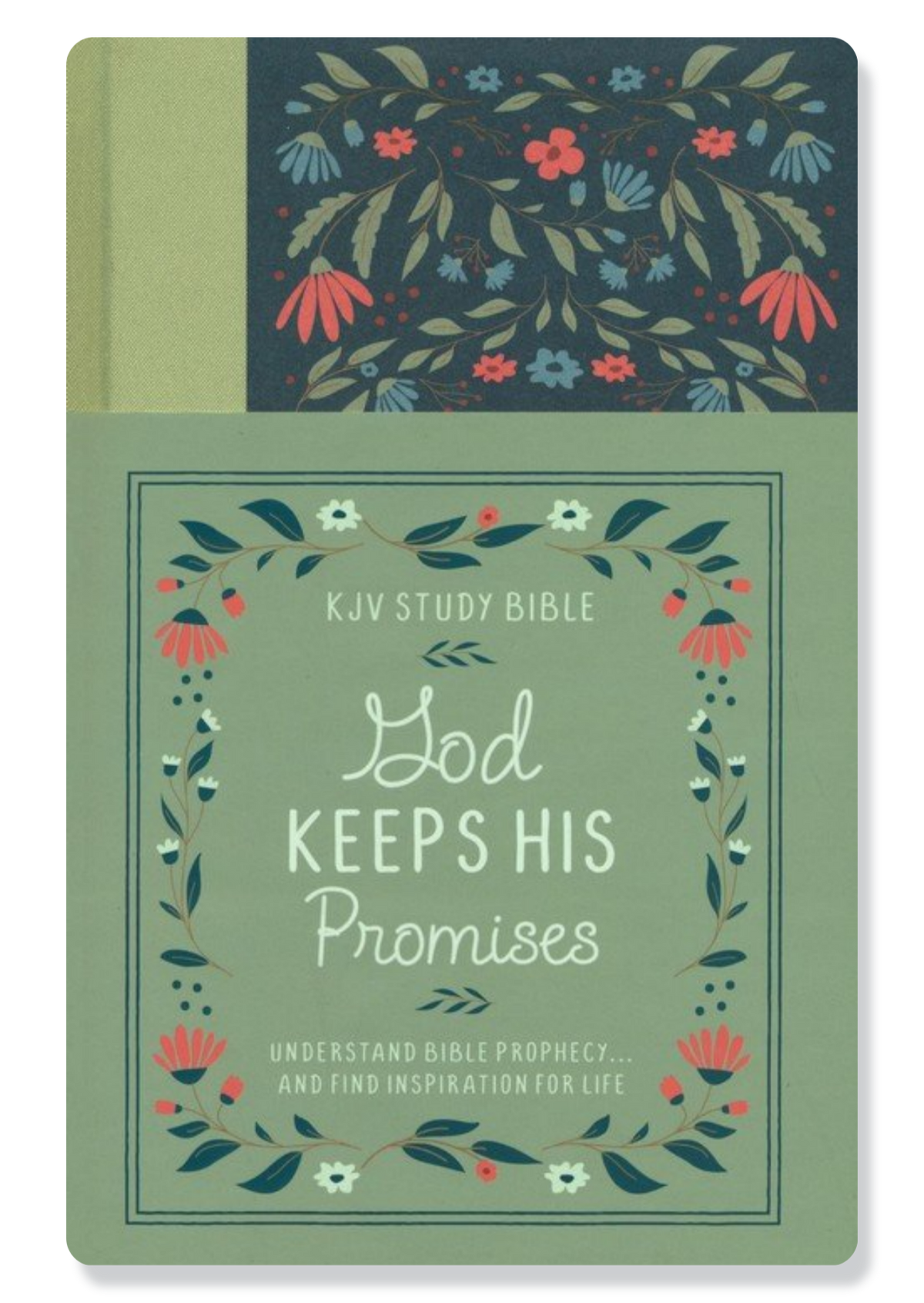 KJV God Keeps His Promises KJV Study Bible (Blue)