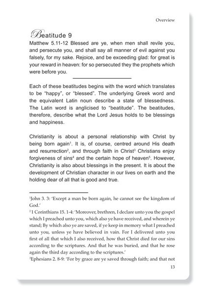 9 Beatitudes