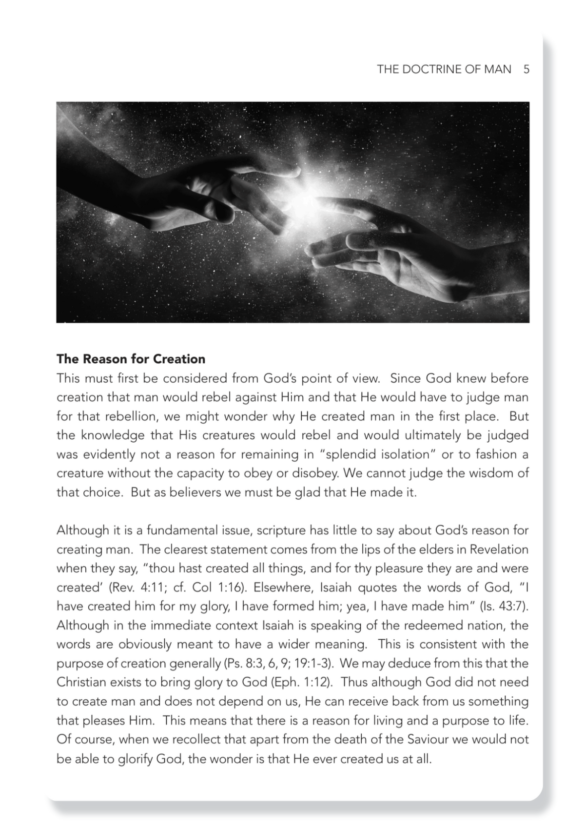 Book 6: The Doctrine of Man
