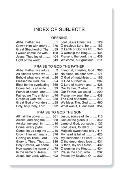 Old Believer's Hymn Book