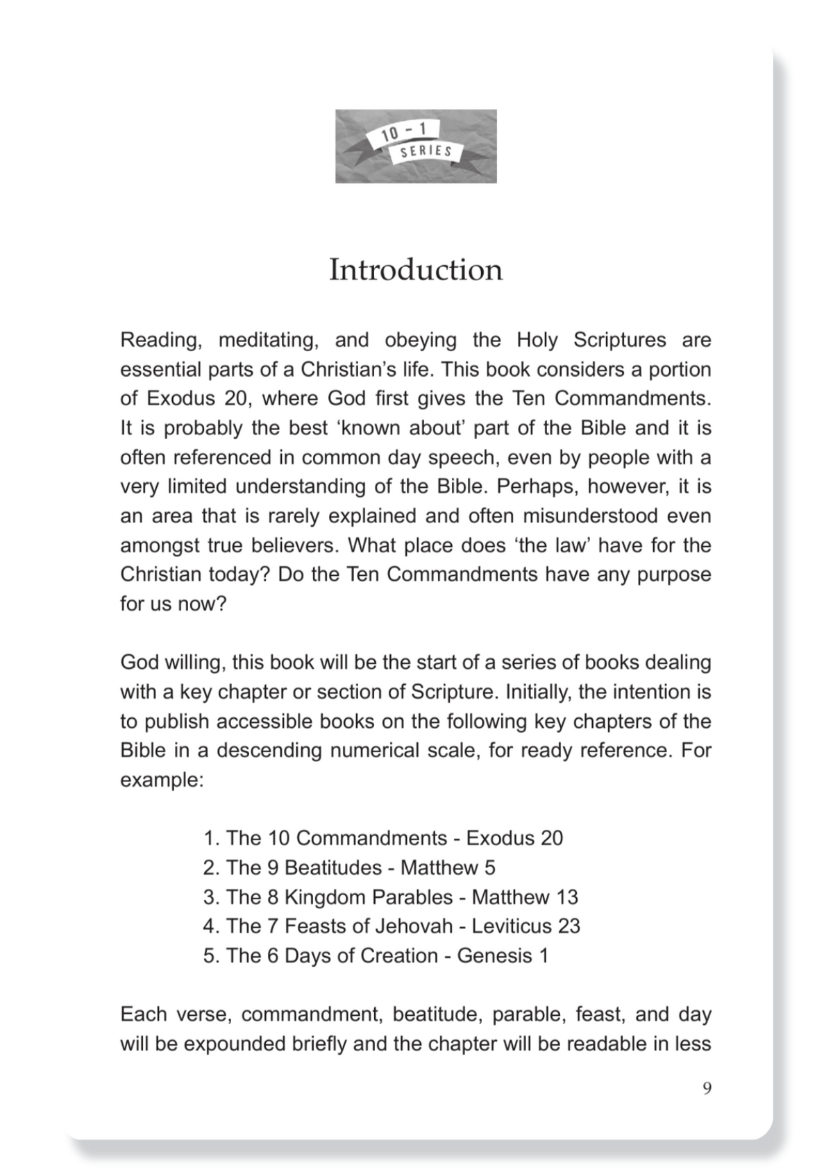 10 Commandments