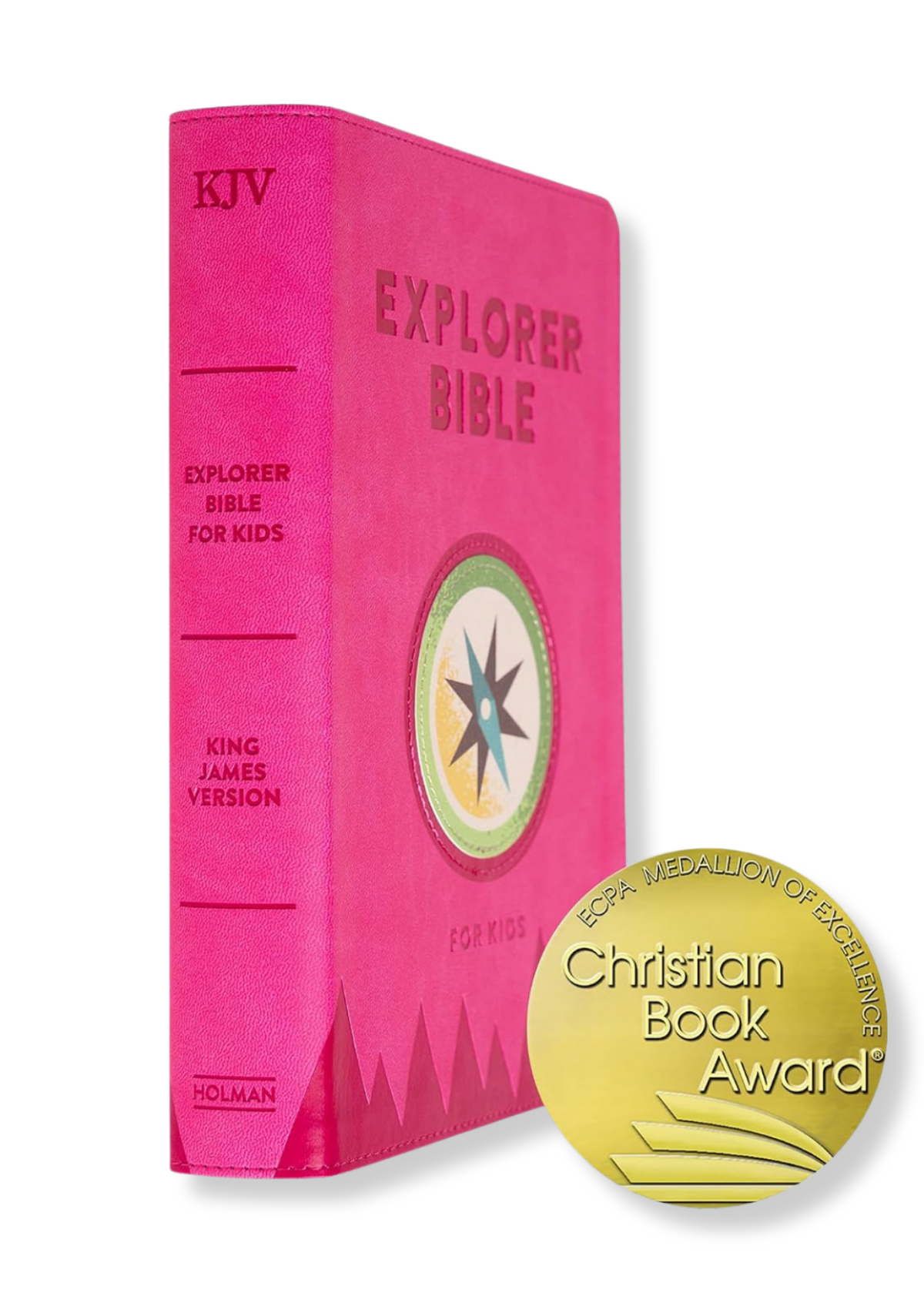 KJV Explorer Bible for Kids (Pink)
